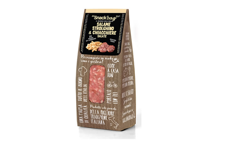 Sliced Strolghino Salami & Salted Chiacchiere
